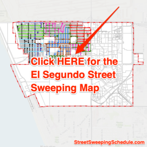 El Segundo Street Sweeping 2023 Schedule Map Holidays