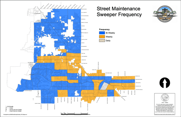 Las Vegas Street Sweeping Schedule 2023