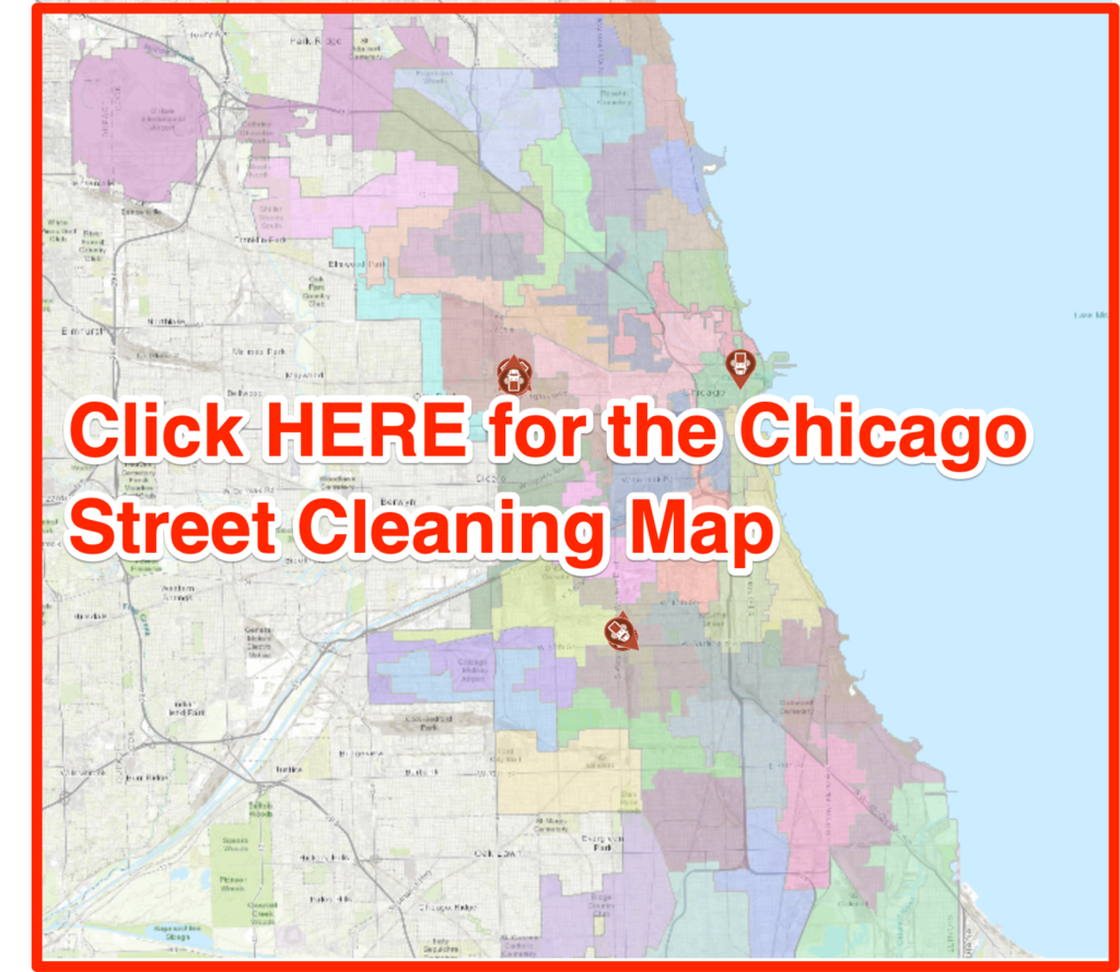 Chicago street cleaning map