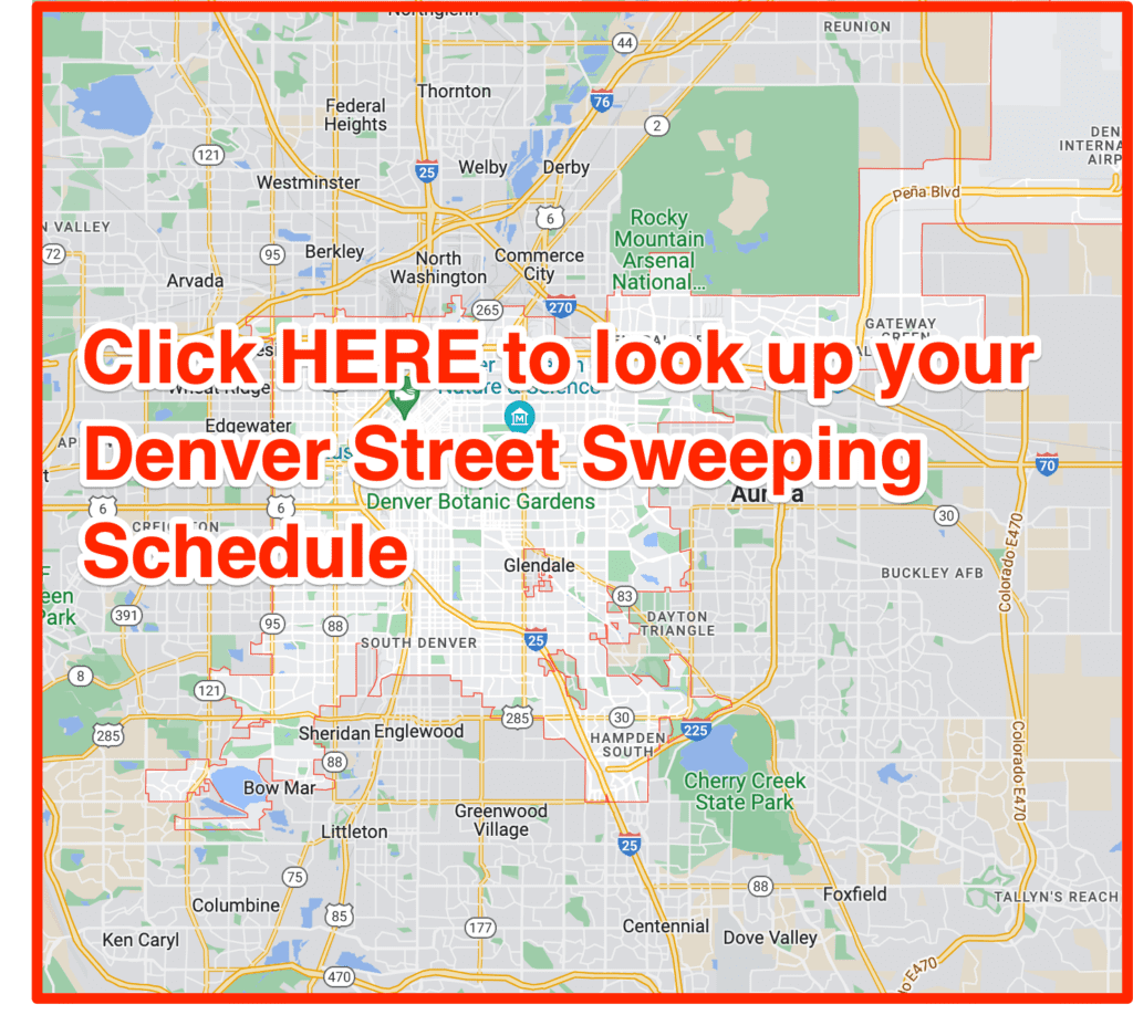 Denver street sweeping map