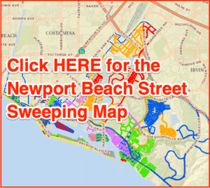 Newport Beach Street Sweeping Schedule 2023