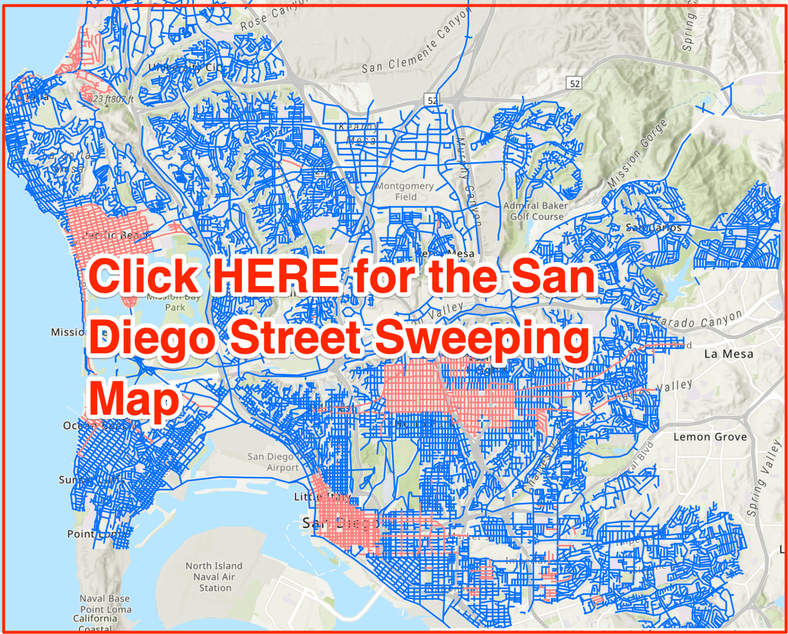 San Diego Street Sweeping 2023 (Schedules, Maps, Holidays)