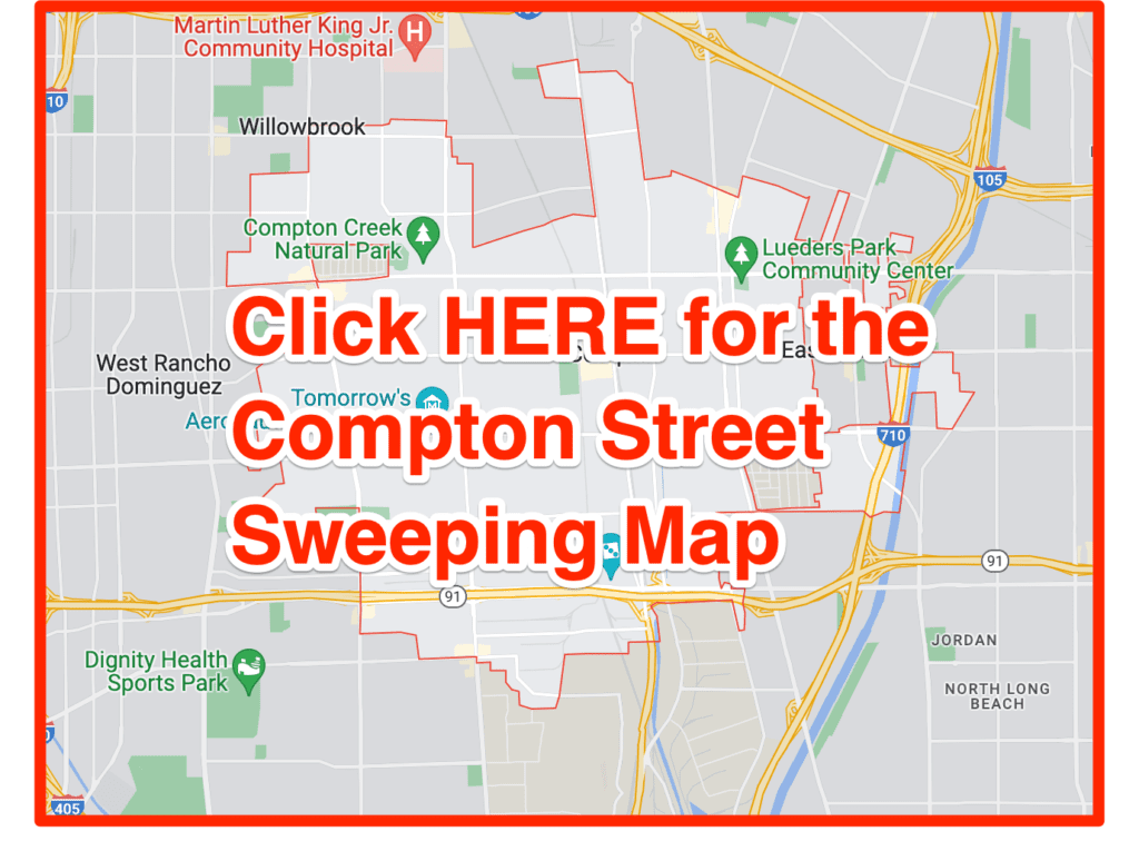 Compton Street Sweeping Map