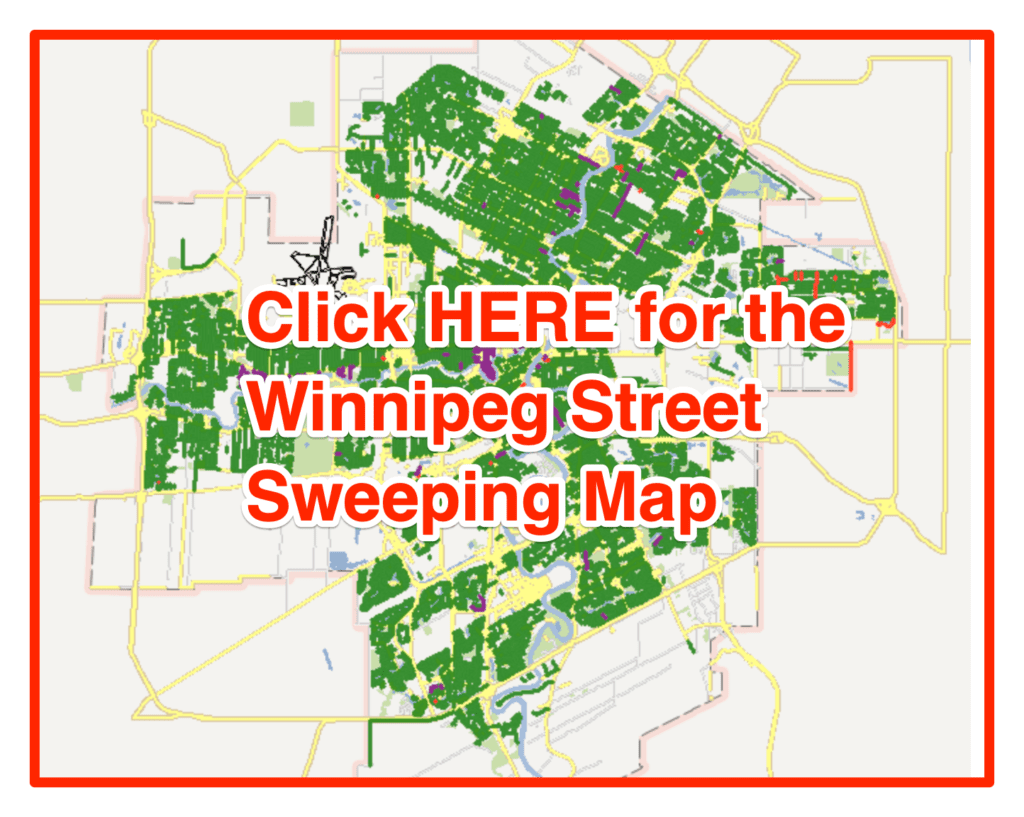 Winnipeg Street Sweeping Map