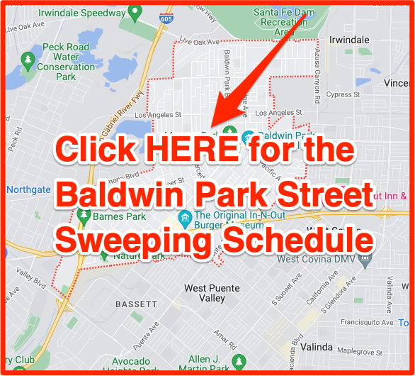 Baldwin Park Street Sweeping Schedule 