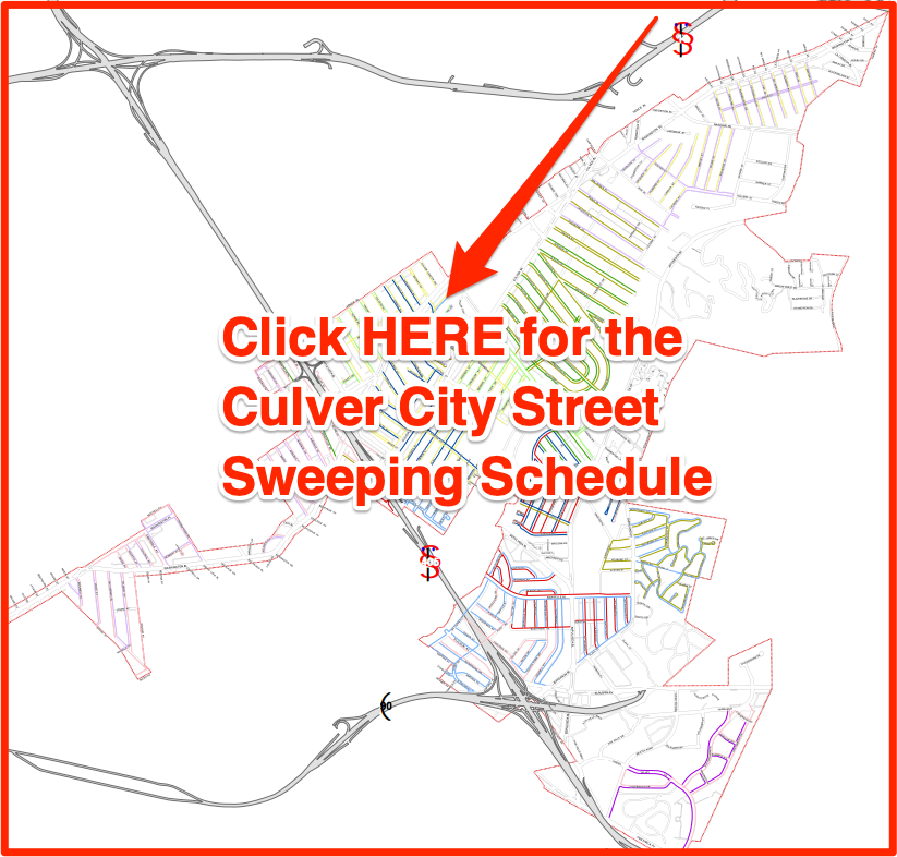 Culver City Street Sweeping Map