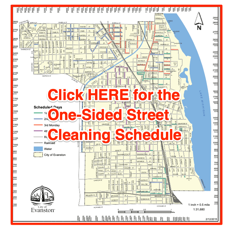 Evanston Street Cleaning 2023 (Schedules, Holidays, Maps)