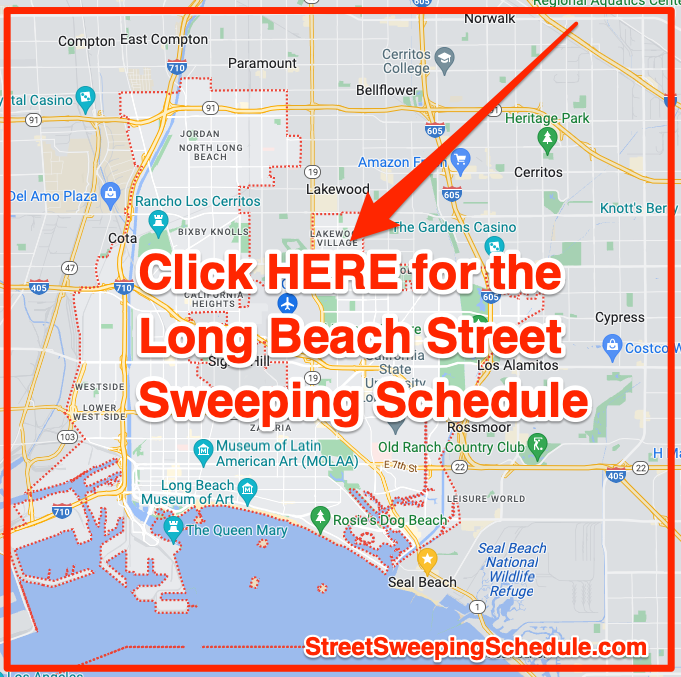 Long Beach Street Sweeping 2023 (Schedule, Map, Holidays, Tickets)