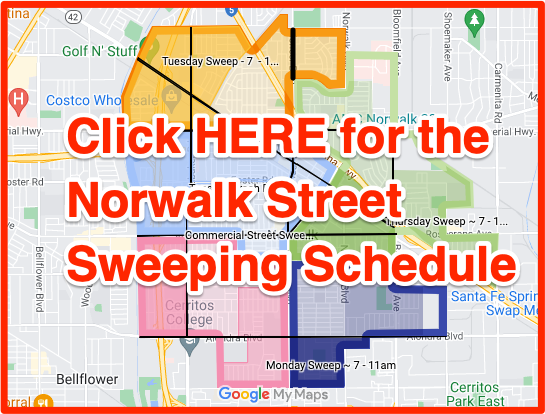 Norwalk street sweeping schedule