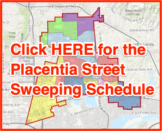 Placentia Street Sweeping 2023 (Schedule, Map, Holidays)