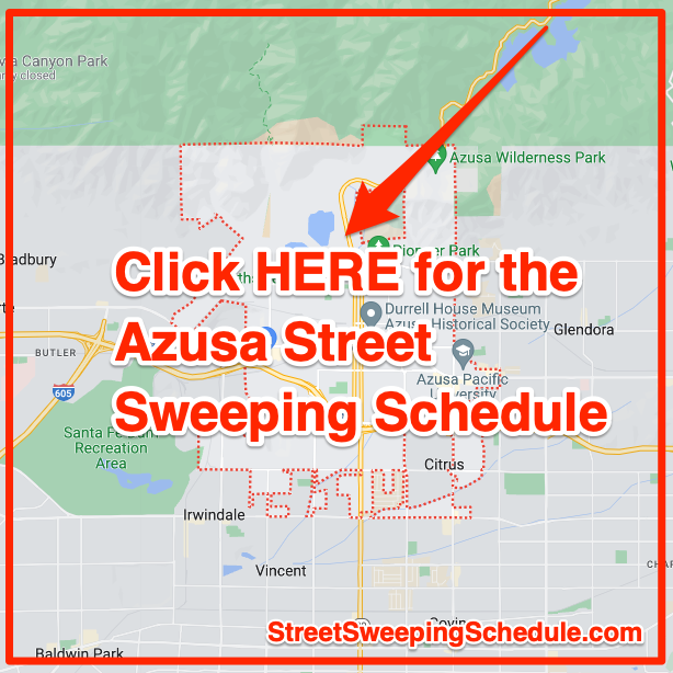 Azusa street sweeping schedule