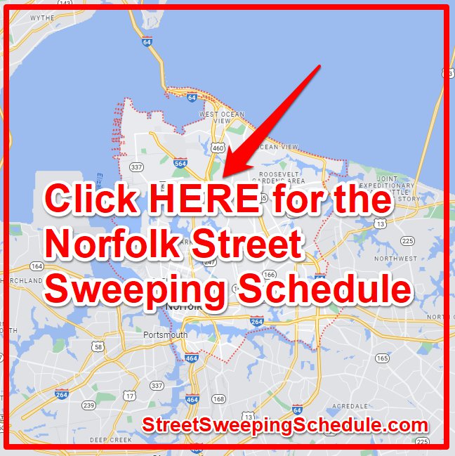 Norfolk Street Sweeping Schedule Map